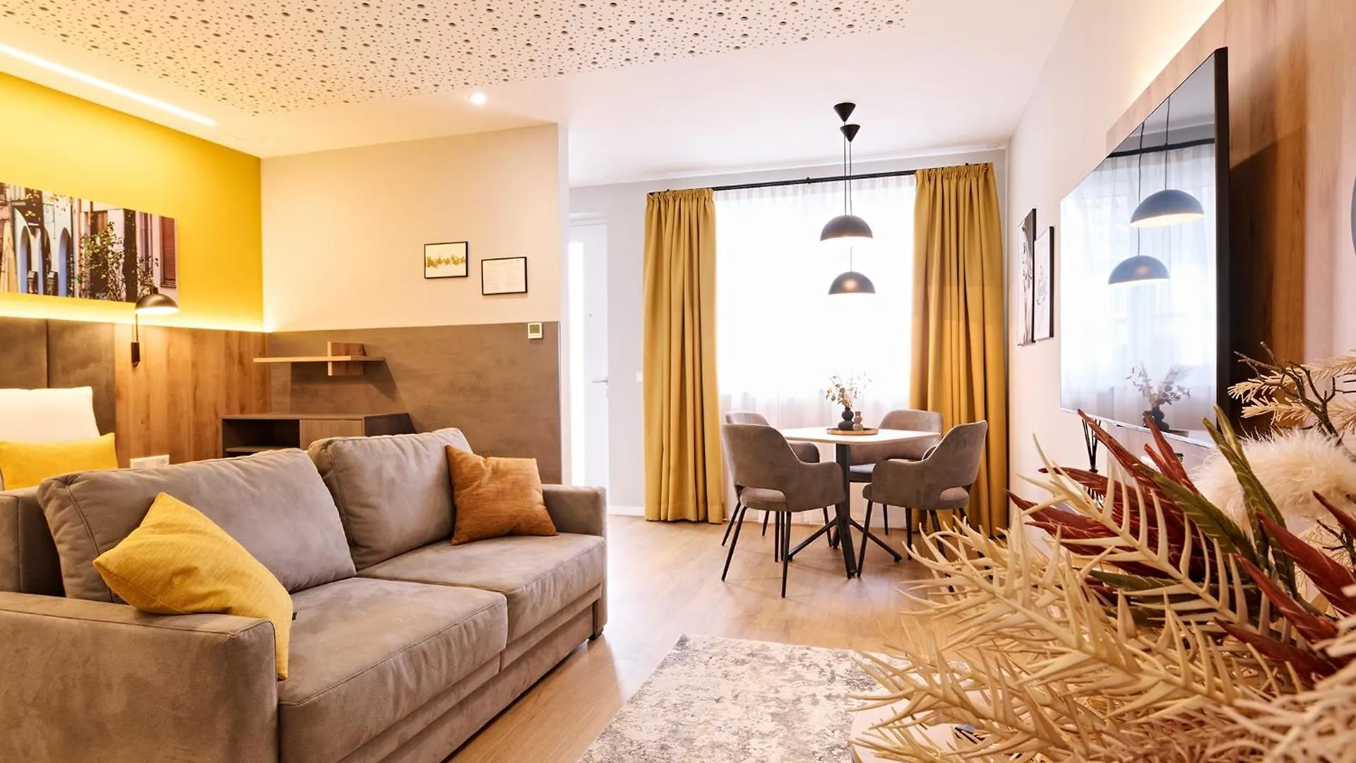 아파트 Xzllenz Traum Studio-Apartment, Frei-Parken, U-Bahn, Kueche 뉘른베르크 독일