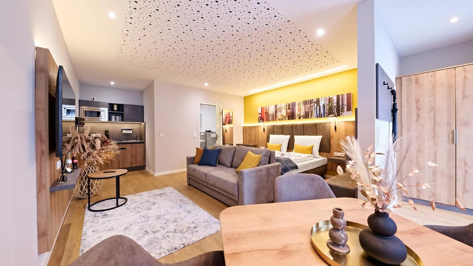 Xzllenz Traum Studio-Apartment, Frei-Parken, U-Bahn, Kueche 뉘른베르크 독일